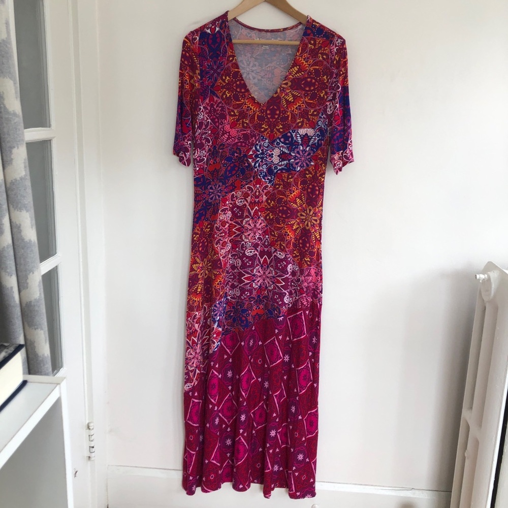 Boho print maxi dress | Soft Surroundings